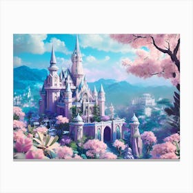 Cinderella Castle 11 Canvas Print