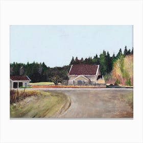 Country House Canvas Print