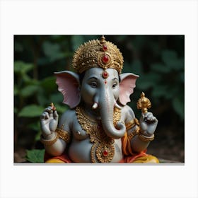 Ganesha 6 Canvas Print