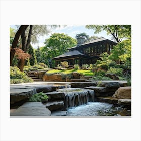 Japanese Garden Canvas Print