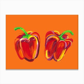 Peppers Canvas Print