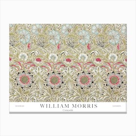 William Morris Prints Corncockle Original Landscapes Landscape Botanical Vintage Canvas Print