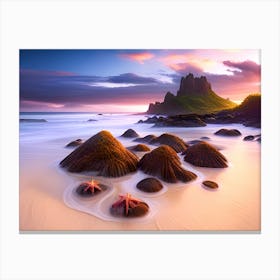 Imagined Beach #3 Canvas Print