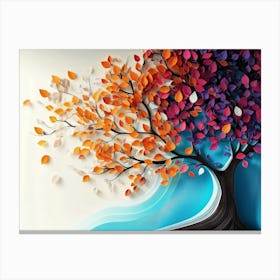 Tree Of Life 72 Canvas Print