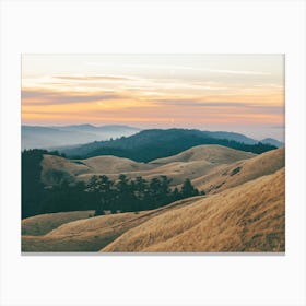 Mount Tam California Canvas Print