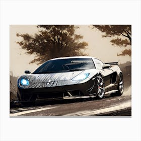 Need For Speed 66 Canvas Print