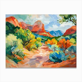 Sedona Trail Canvas Print