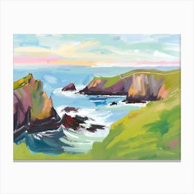 Cliffs Of Ireland Canvas Print