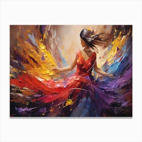 Dancer 4 Canvas Print