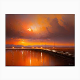 Scenefromtherail Canvas Print