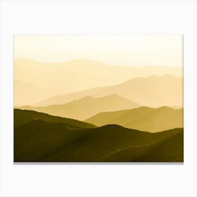 California Mountain Memories Canvas Print