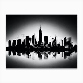 New York City Skyline 37 Canvas Print