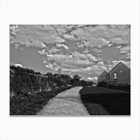 Black And White - Ketley Canvas Print