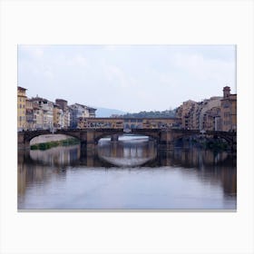 Arno - Anton Maliar art photo Italy Italian photography travel Florence bridge ponte Canvas Print