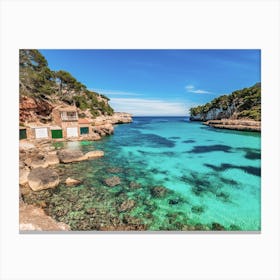 Cala llombards Mallorca 1 Canvas Print