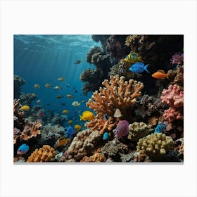 Coral Reef 2 Canvas Print