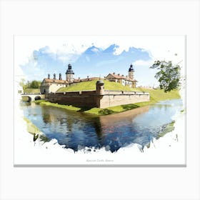 Nyasvizh Castle, Belarus Canvas Print