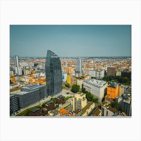 Skyscrapers in the center of Milan Canvas Print