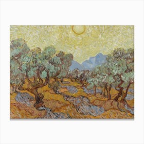 Van Gogh - Olive Trees Canvas Print