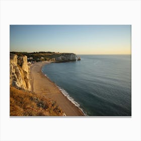 Cliffs Of Etretat Canvas Print