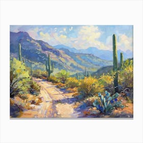 Western Landscapes Tucson Arizona 1 Canvas Print