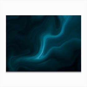 Abstract Blue Canvas Print