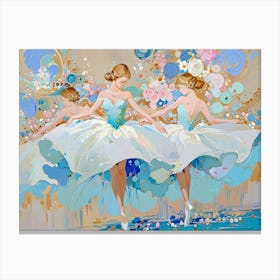 Ballerinas Canvas Print