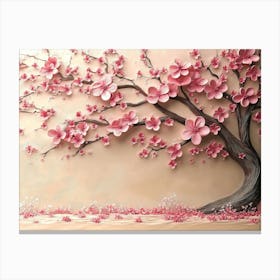 Cherry Blossom Tree 1 Canvas Print