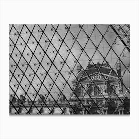 Louvre Old and New - Paris France Canvas Print