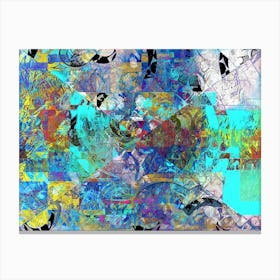 Abstract Painting Canvas Print