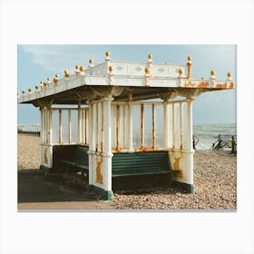 Old Hut On The Beach Canvas Print