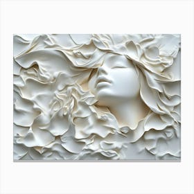 Paper Sculpture Canvas Print