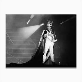 Freddie Mercury, Queen 1986 Canvas Print