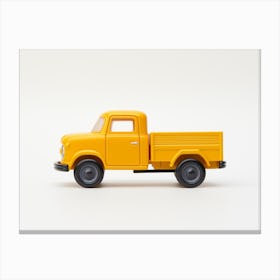 Toy Car Yellow Truck 1 Canvas Print