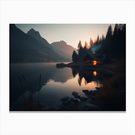 My Heaven On Earth Photorealism 1 4 3 Canvas Print