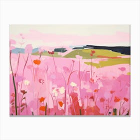 French Spring Countryside Canvas Print