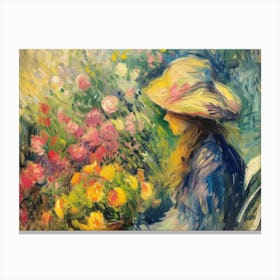 Contemporary Artwork Inspired By Pierre August Renoir 3 Canvas Print