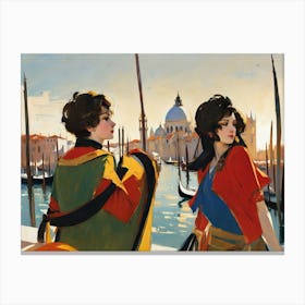 Venice Festival Canvas Print