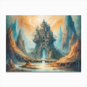 Fantasy Castle 1 Canvas Print