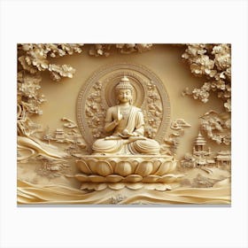 Buddha 12 Canvas Print