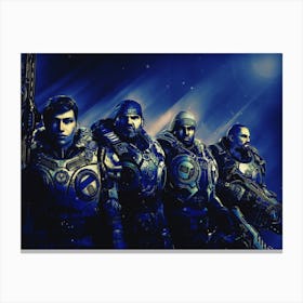 Light Of Heroes ― Gears 5 Canvas Print