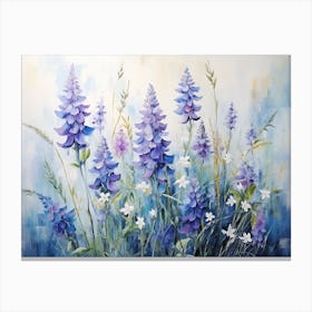 Lupins 1 Canvas Print