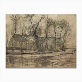 Farm Near Duivendrecht, The Sea (1905–1914), Piet Mondrian Canvas Print