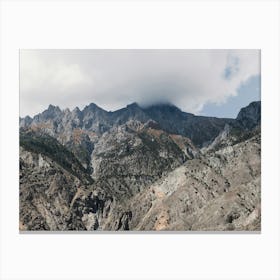 Rugged Mountains In Pakistan Canvas Print