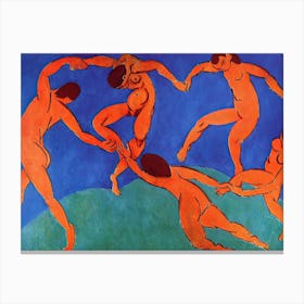 Five Dancers Canvas Print