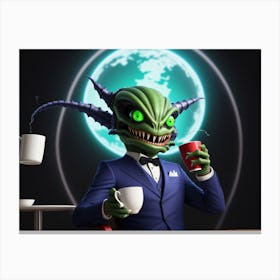 Alien Canvas Print