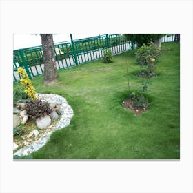 Beautiful Garden By Binod Dawadi Canvas Print