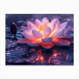 Lotus Flower 47 Canvas Print