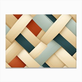 Woven Pattern Canvas Print