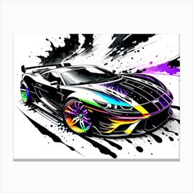 Car Painting Canvas Print